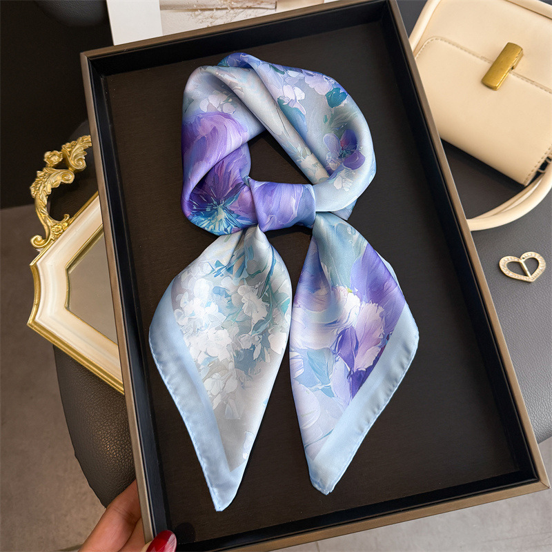 2026 Nuovo Stampa Floreale Sci - Women Fashion Necktie recensione e prezzo