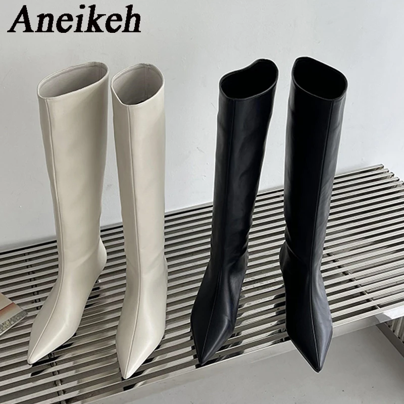 Aneikeh 2027 Stivali al ginocc - Women'S Fashion Knee High Boots recensione e prezzo